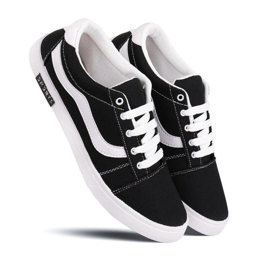 Casual Shoes for Men (Black & White)